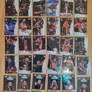 2022 Upper Deck AEW Match Dated Moments Complete Base Set w/ Achievements